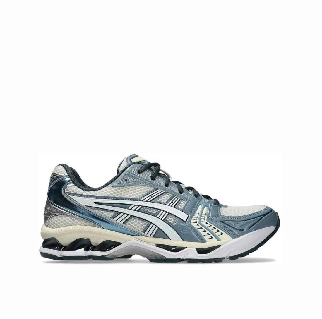 ASICS GEL KAYANO 14 - CREAM / RAW INDIGO