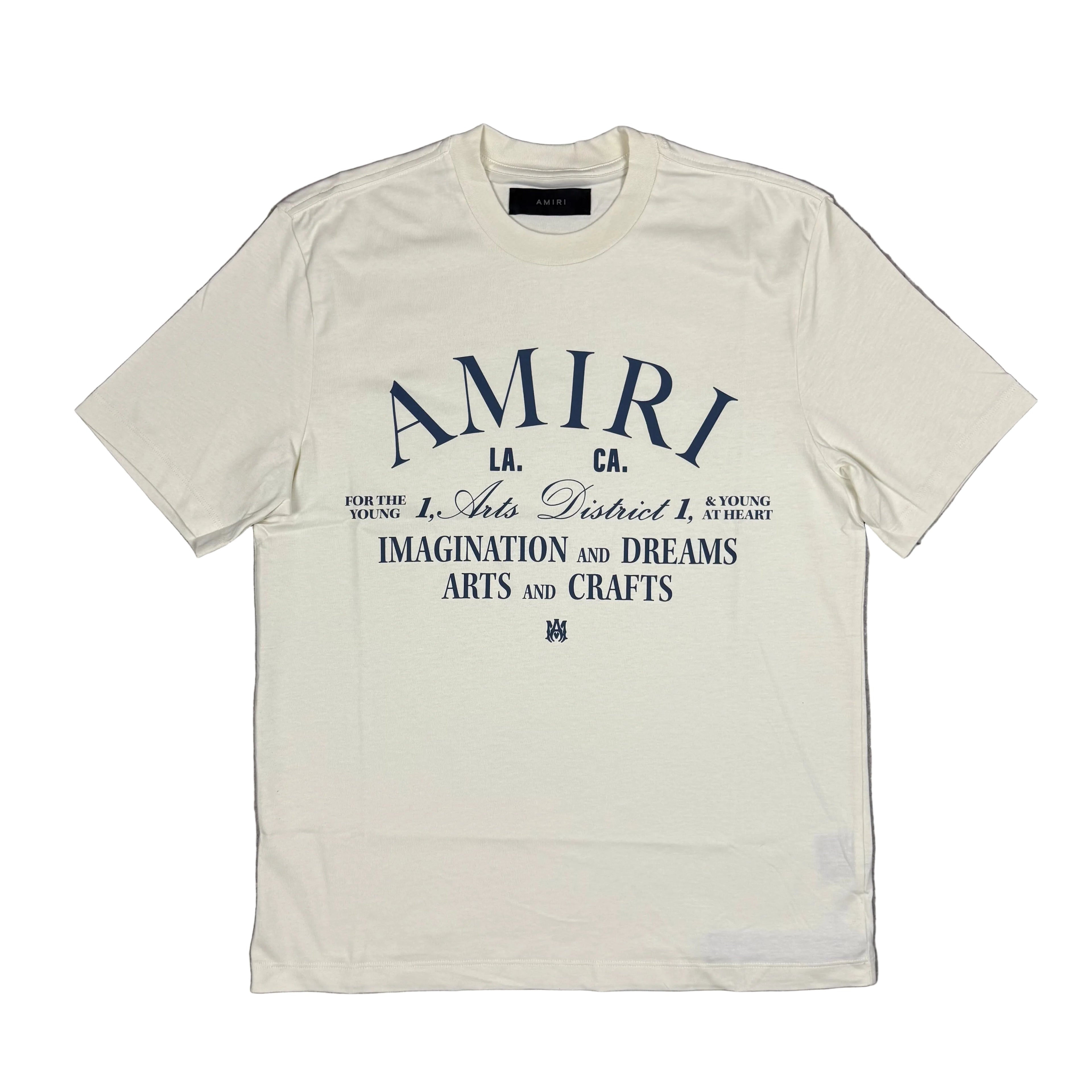AMIRI COTTON ARTS T-SHIRT - CREAM