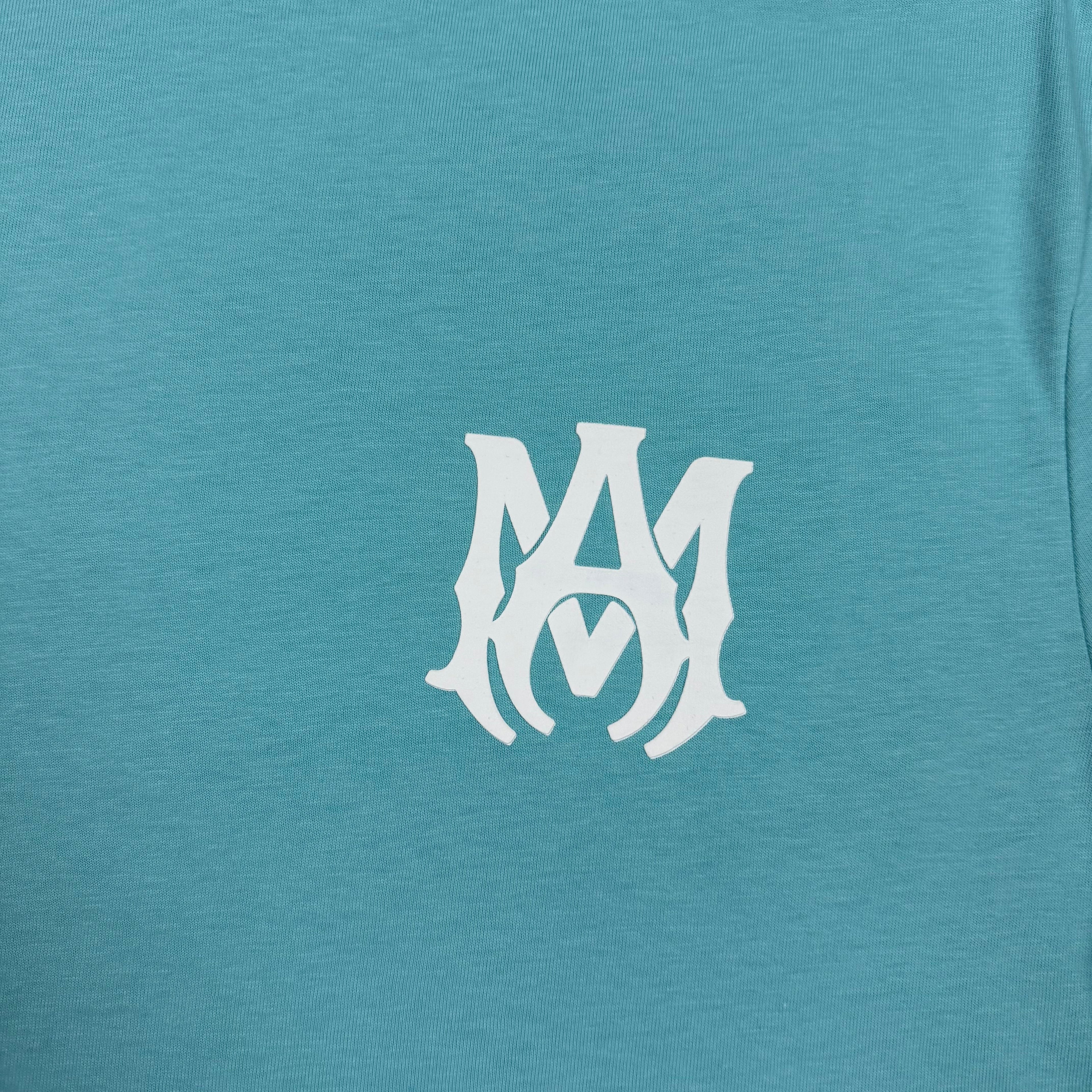 AMIRI MA LOGO T-SHIRT - BABY BLUE